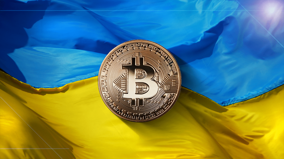 Histórico: Ucrania acepta bitcoin y ethereum para costear una guerra