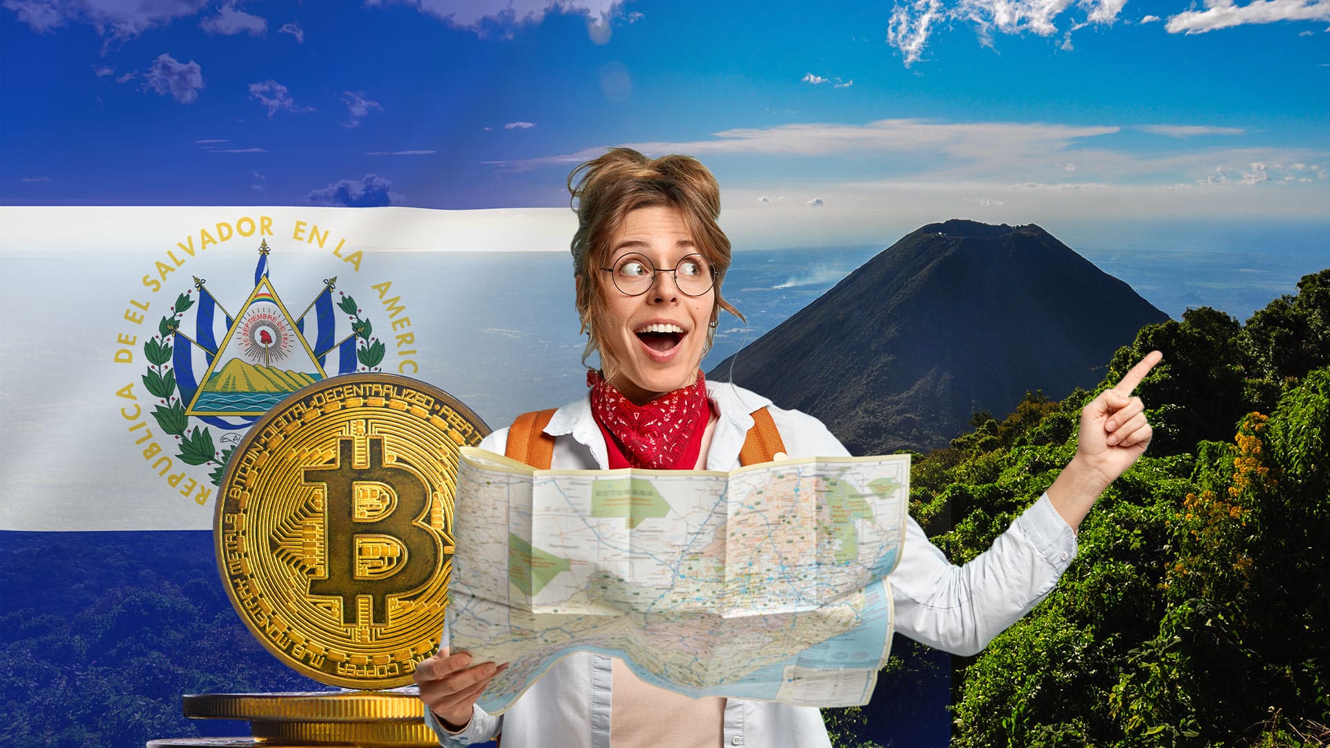 🔴 >> Sandy, la salvadoreña que pasó de la frustración a ser guía turístico de bitcoiners