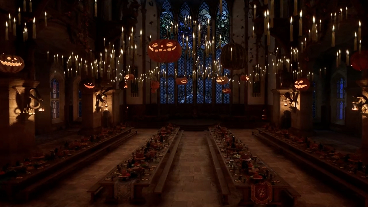 🔴 >> Hogwarts Legacy celebra Halloween en el Gran Salón Comedor del castillo