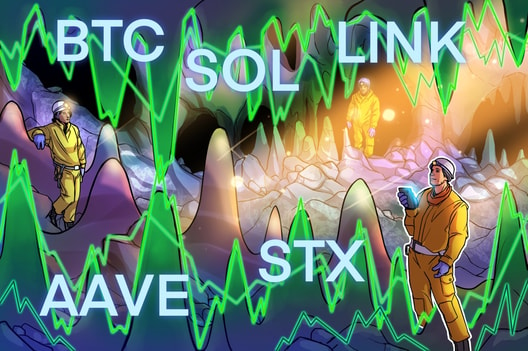 🔴 >> Precio de bitcoin rompe los USD 30,000 abriendo camino a SOL, LINK, AAVE y STX