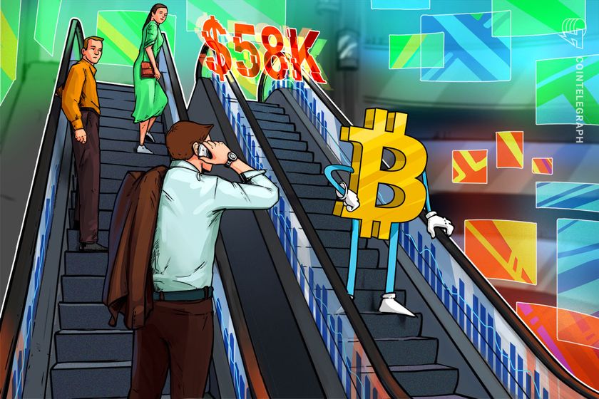 🔴 >> Precio de Bitcoin baja de USD 58k mientras sorprenden las solicitudes de subsidio de desempleo en EEUU