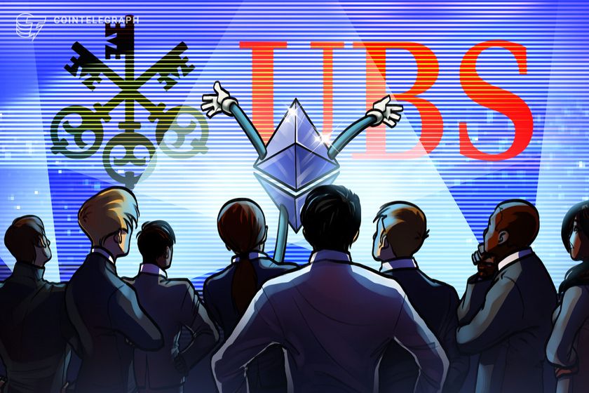 🔴 >> UBS lanza un fondo tokenizado que coloca a ETH “en el corazón” de TradFi