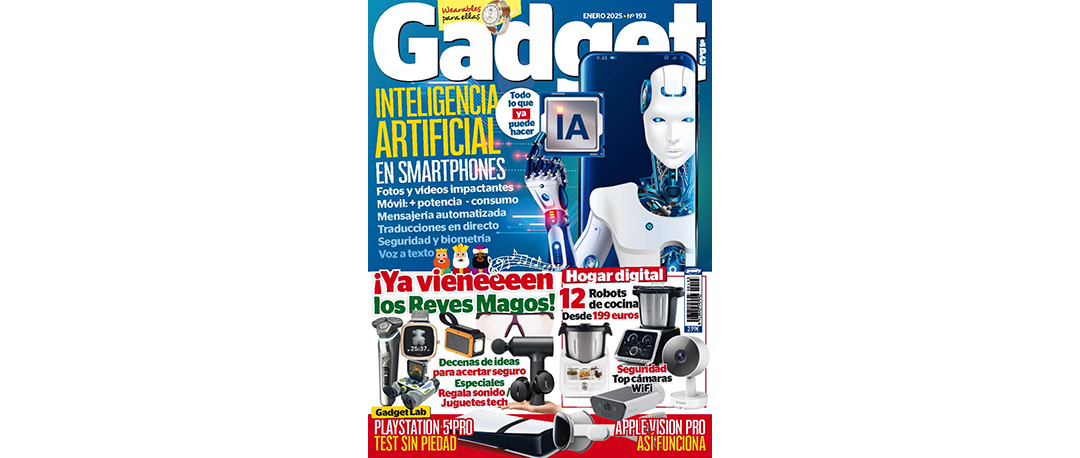 🔴 >> Revista Gadget nº 193 (enero 2025), ¡ya en tu kiosco!