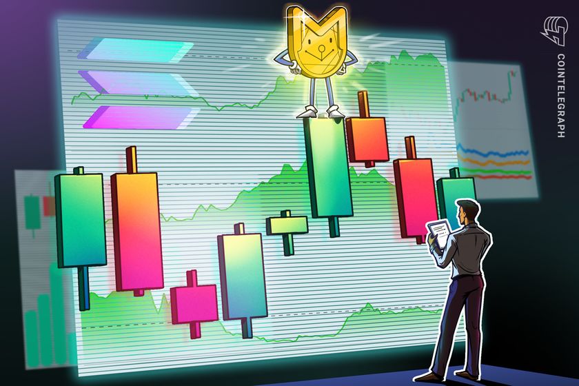 🔴 >> El precio de BONK sube un 60% en una semana mientras las memecoins de Solana regresan