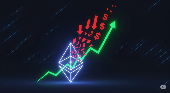 🔴 >> Nuevo ATH de Ethereum liquida más de 300 millones de dólares 