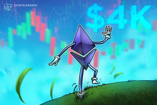 🔴 >> Ethereum recuperó el nivel de USD 4K: ¿su precio se disparará en octubre?