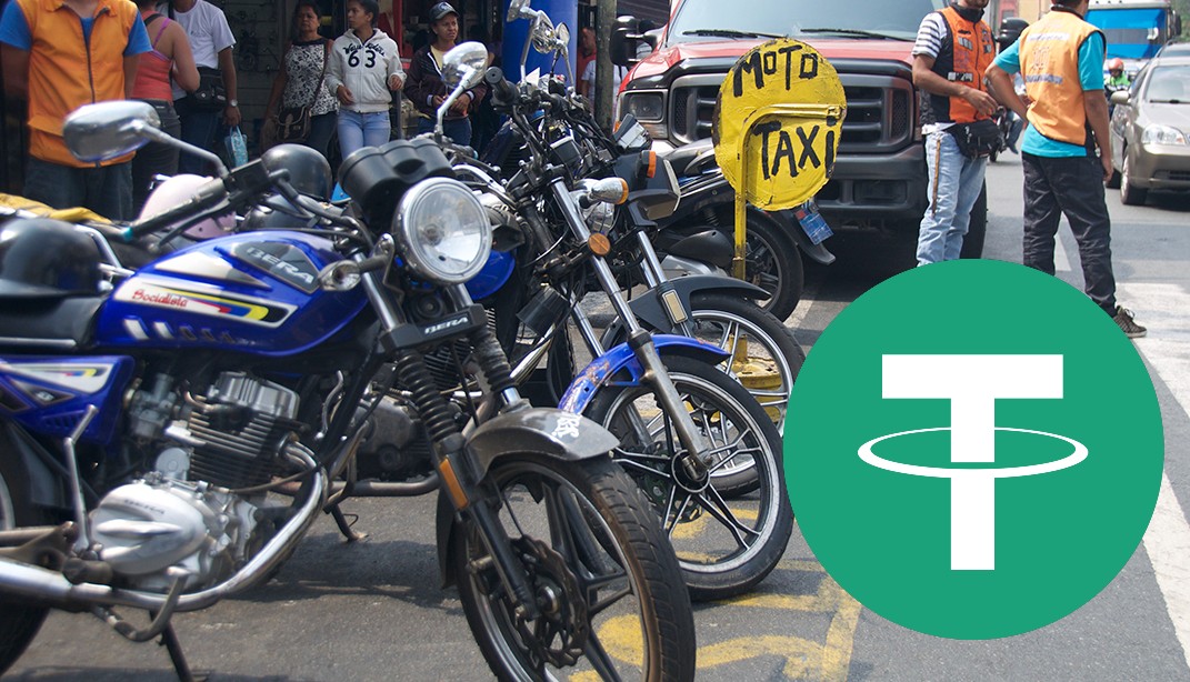 🔴 >> ¿Cómo es la experiencia de tomar un mototaxi y pagar con USDT en Venezuela?