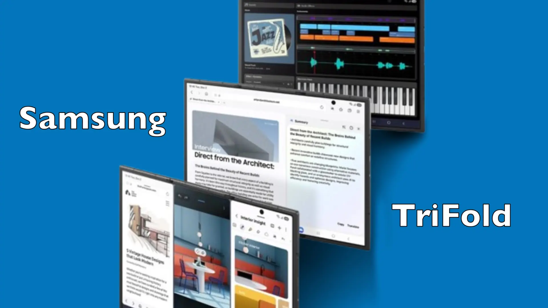 🔴 >> Samsung presenta el esperado smartphone plegable triple: así es el Galaxy Z Trifold