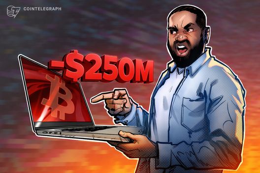 🔴 >> La volatilidad de Bitcoin provocó el cierre forzoso de posiciones por USD 250M en 24 horas